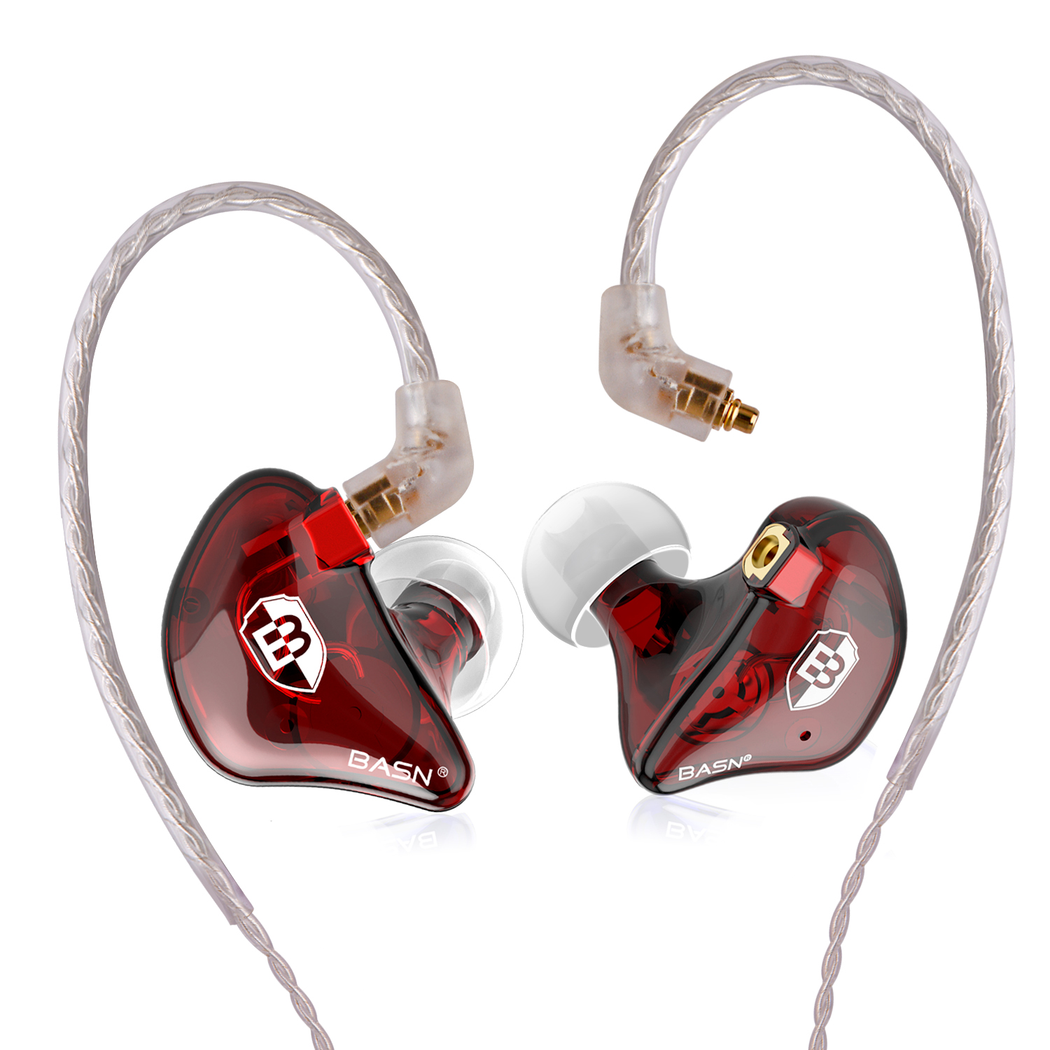 BASN Bsinger+LUX In-Ear Monitor (Wine red) - BASN@Color Your Ultimate Sound